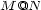 M @N 