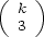 ( k ) 3 