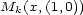 Mk(x,(1,0)) 