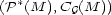  * (P (M ),CG(M )) 