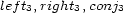 left3,right3,conj3 