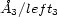 �A3/left3 