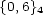 {0,6}4 