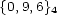 {0,9,6}4 