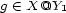 g (- X@Y 1 