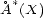 �A*(X) 