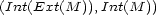 (Int(Ext(M )),Int(M )) 