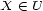X (- U 