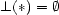  _L (*) = � 