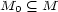 M0 (_ M 