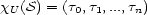 xU (S) = (t0,t1,...,tn) 