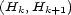 (H ,H ) k k+1 