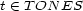 t (- TON ES 