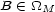 B (- _O_M 