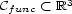  3 Cfunc < R 