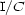 I/C 