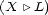 (X |\ L) 