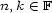 n,k (- F 
