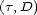(t,D) 
