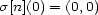 s[n](0) = (0,0) 