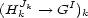 (HJkk --> GI)k 