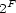 2F 