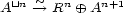  ~ A~ || n --> Rn o+ An+1 